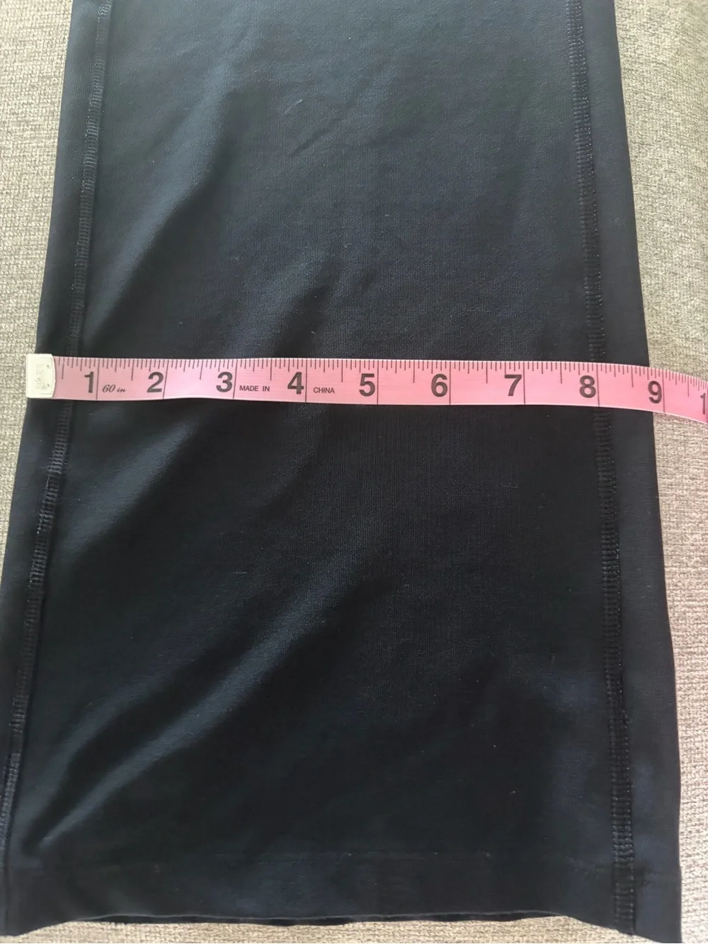 Nike Dri-Fit Classic Fit Training Long Pant Flare Leg Size Medium Black Yoga
